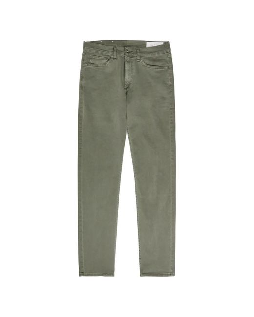 Rag & Bone Green Five-Pocket Jeans for men