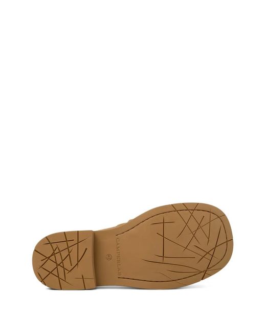 CAMPERLAB White Ruffled Loafers