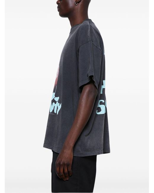 Camiseta con estampado gráfico SAINT Mxxxxxx de hombre de color Blue