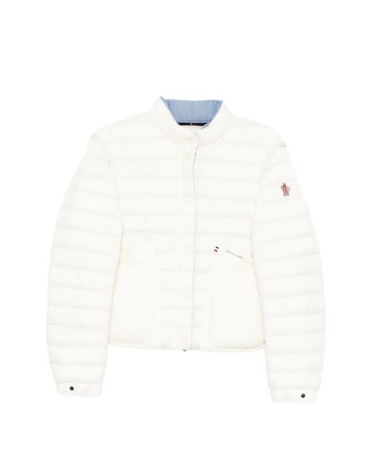 Moncler White Madulains Puffer Jacket