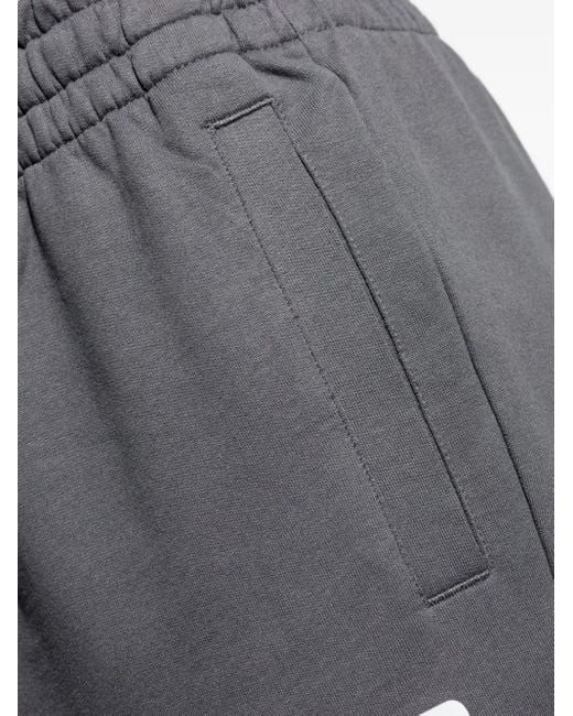 EA7 Gray Sweatpants With Printed Logo for men