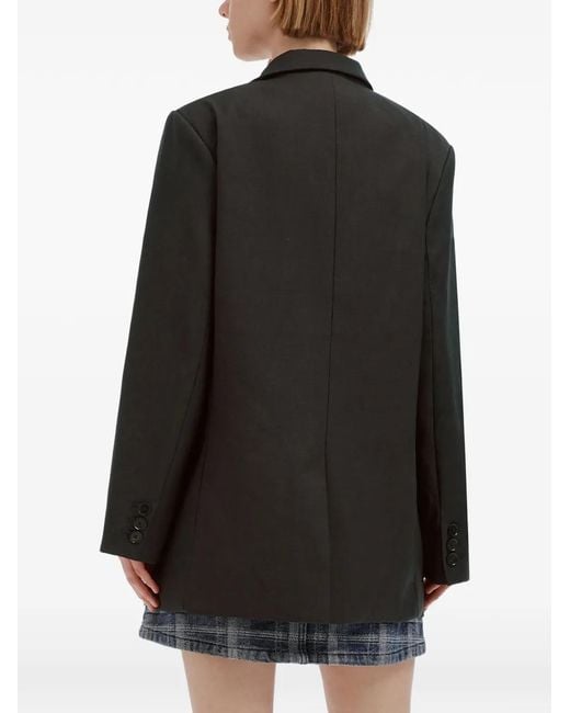 Blazer Con Botones B+ AB de color Black