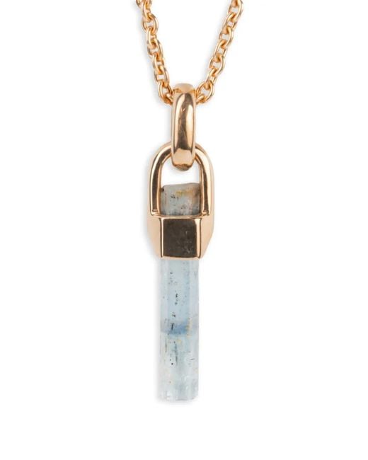 Parts Of 4 Metallic Talisman Necklace