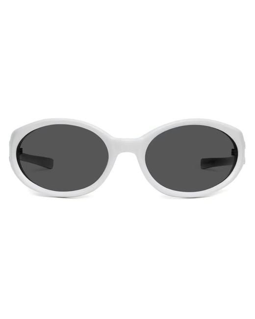 Gentle Monster Gray X Maison Margiela Oval-Frame Sunglasses