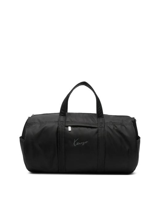 Borsone Con Ricamo di KENZO in Black da Uomo