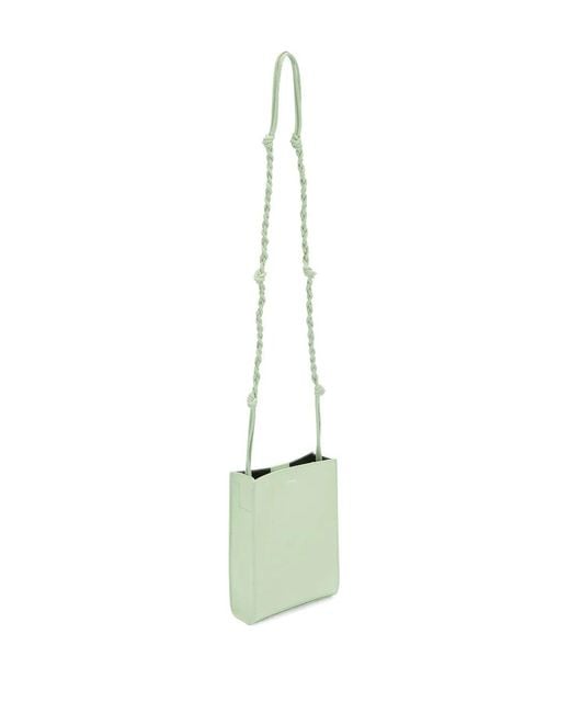 Jil Sander White Small Tangle Shoulder Bag