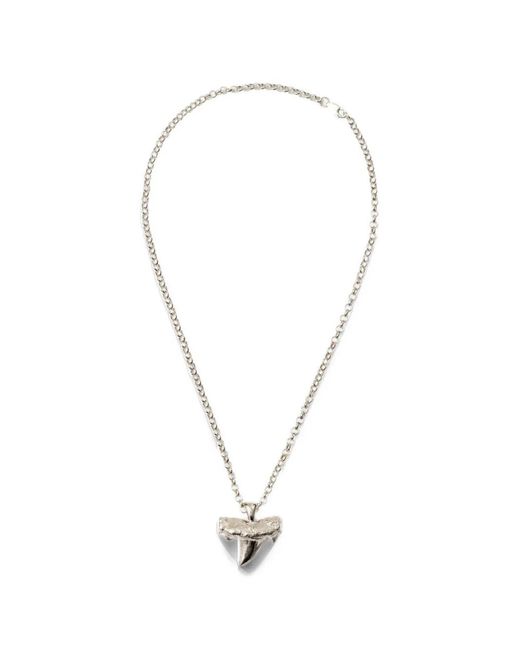 ERCOLE STUDIO Metallic Shark-Tooth Necklace