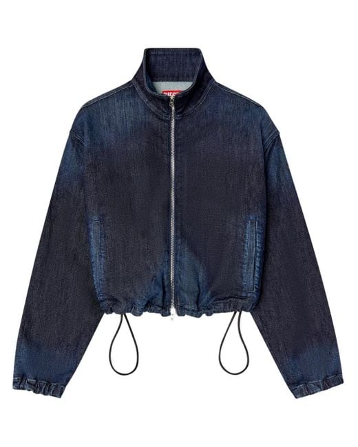 DIESEL Blue De-Sanderz Bomber Jacket