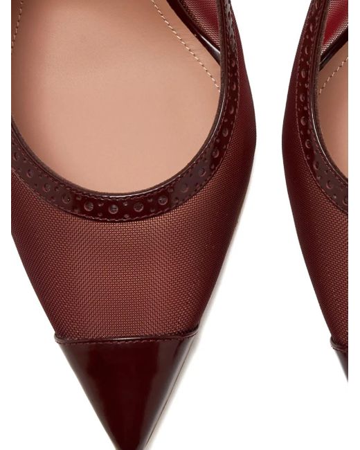 Escarpins Pointus À Bride Arrière Malone Souliers en coloris Brown