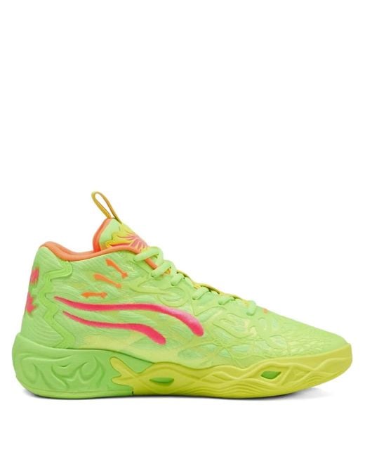 PUMA Green Mb.04 Alert/ Glare/ Alert" Sneakers for men