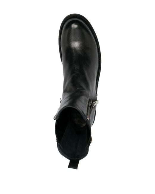 Officine Creative Black 40Mm Legrand 227 Chelsea Boots