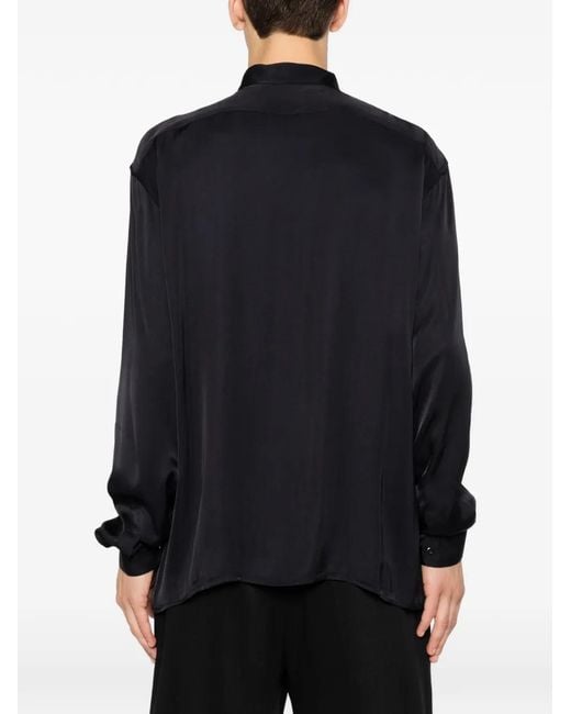 MARSĒM Black Long-Sleeve Shirt for men