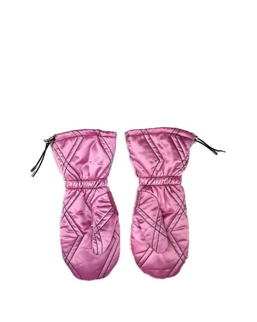 Chopova Lowena パデッドグローブ Pink