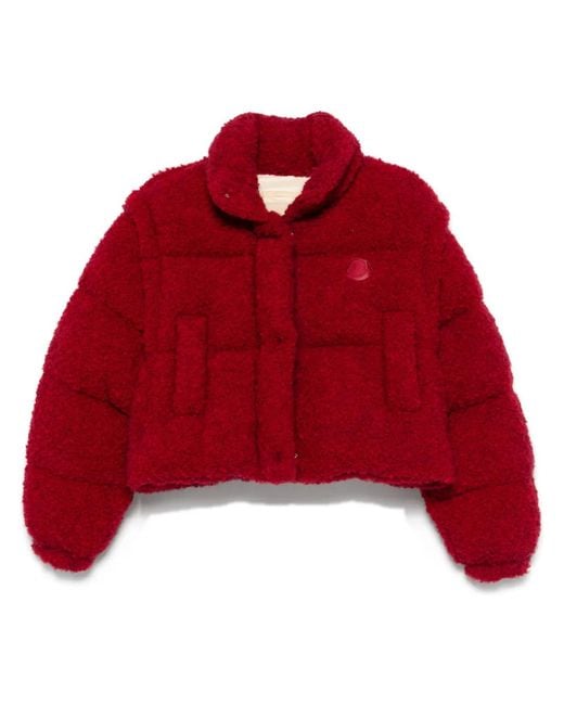 Moncler Red Cytinelle Puffer Jacket