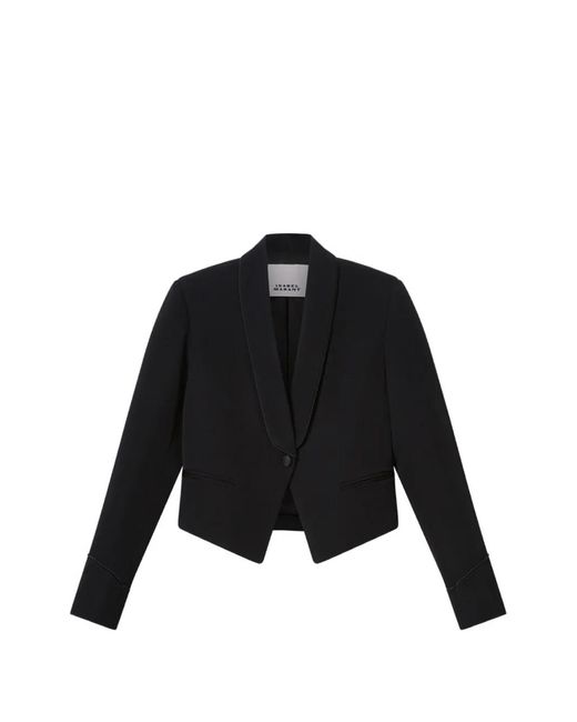 Isabel Marant Black Pialena Wool Jacket