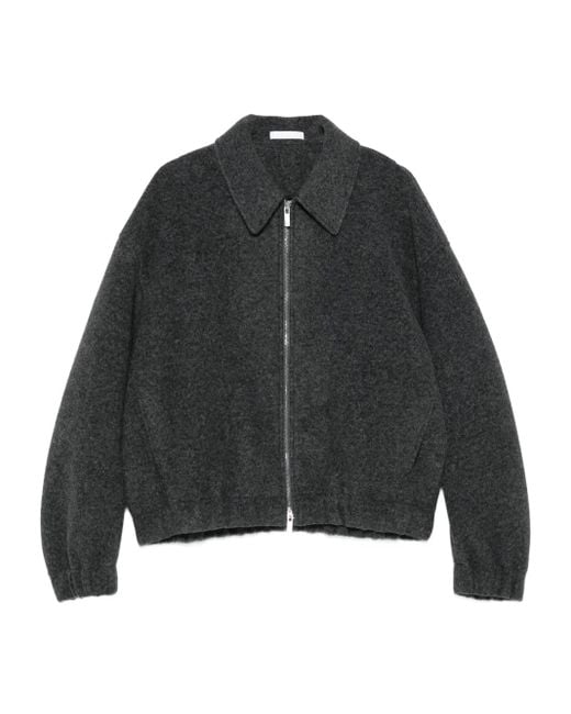 Helmut Lang Black Zip-Up Jacket for men
