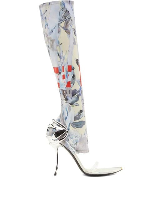 DIESEL White 105Mm Remaster Capsule D-Ten&Half Boots