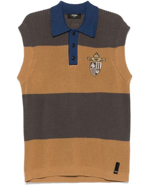 メンズ Fendi ポロシャツ Gray