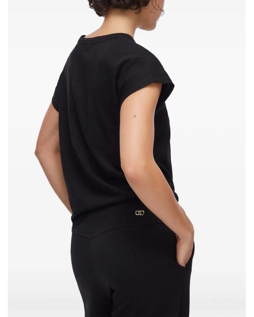 Liu Jo Black Elasticated Balloon Track Pants