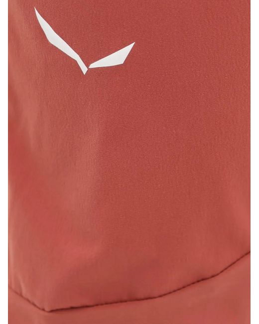 Salewa Red Logo-Detail Performance Trousers