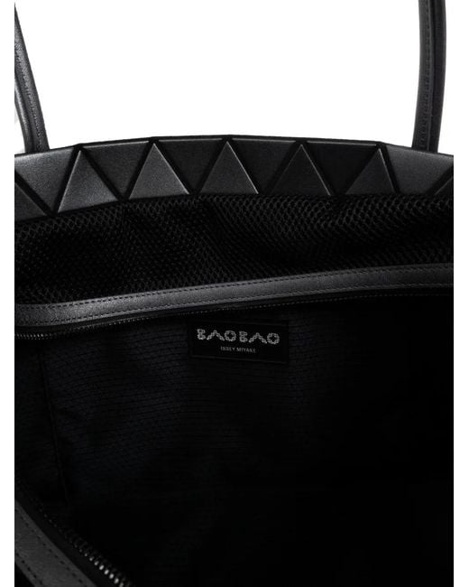 Issey Miyake Black Bateau Matte Tote Bag
