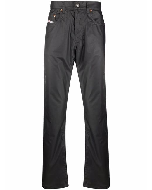 DIESEL Gray Dxd-22-P07 Coated Trousers