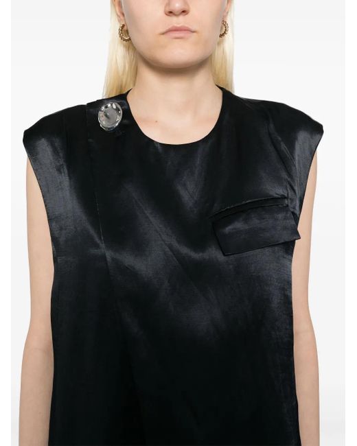 Day Birger et Mikkelsen Black Marlin Hghshne Waistcoat