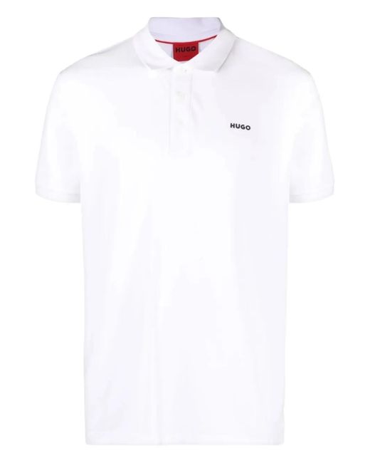 Boss White Logo T-Shirt for men