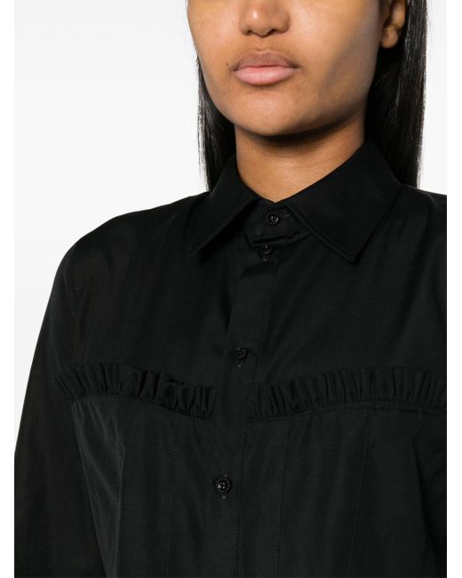 DSquared² Black Corset Hemd