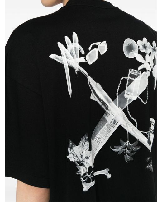 メンズ Off-White c/o Virgil Abloh X-ray Arrows Tシャツ Black