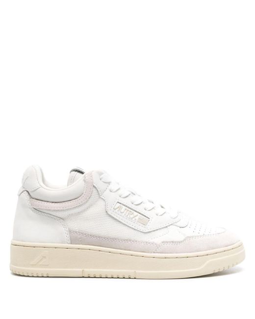 Autry White Open Sneakers