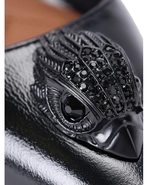 Kurt Geiger Black 85Mm Belgravia Mules