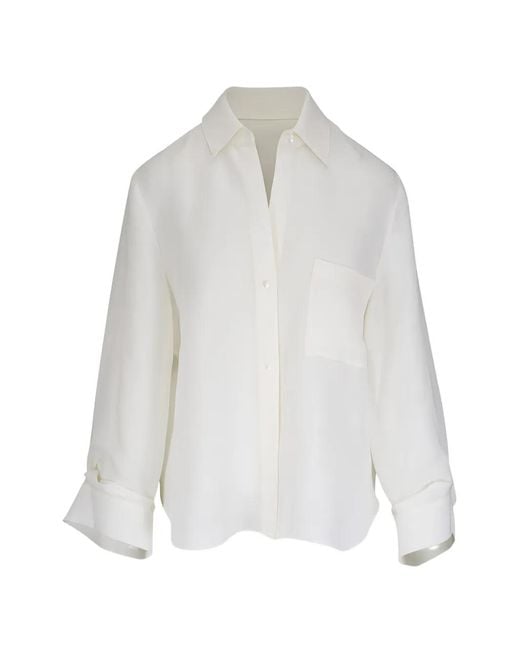 Twp White Next Morning Chest-Pocket Shirt