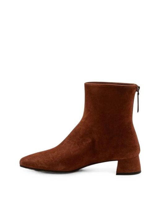 Roberto Festa Brown Addison Suede Ankle Boots