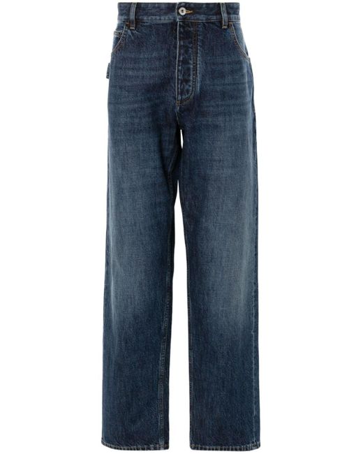 Jeans con applicazione di Bottega Veneta in Blue da Uomo