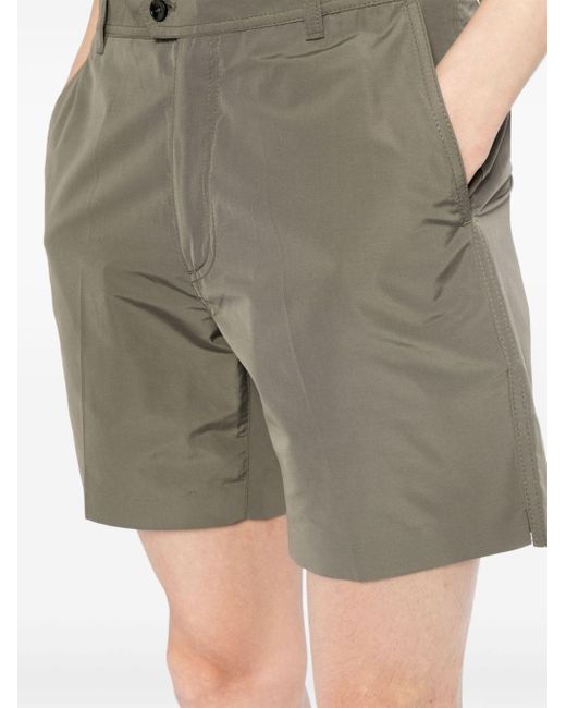 Tom Ford Gray Thigh-length Cotton Tailored Shorts for men