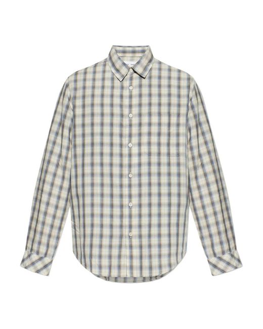 Camisa A Cuadros Samsøe & Samsøe de hombre de color White