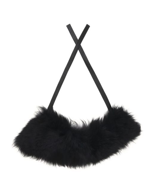 Marni シアリング カラー Black