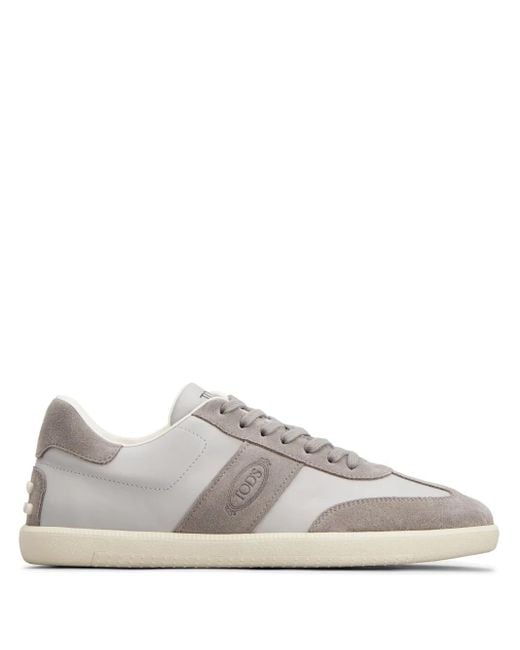 Tod's White Tabs Leather Sneakers for men