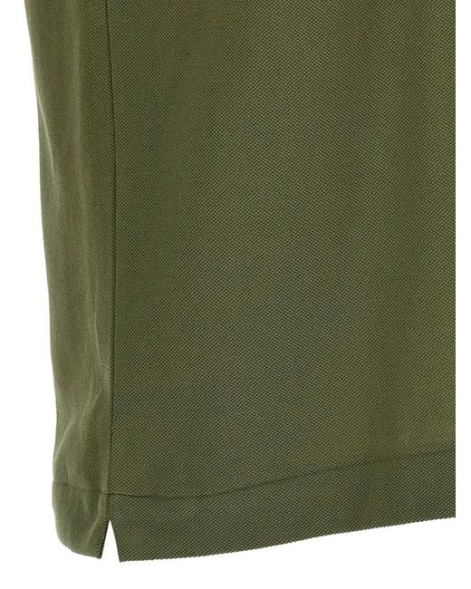 Lacoste Green Logo Patch Shirt Polo for men