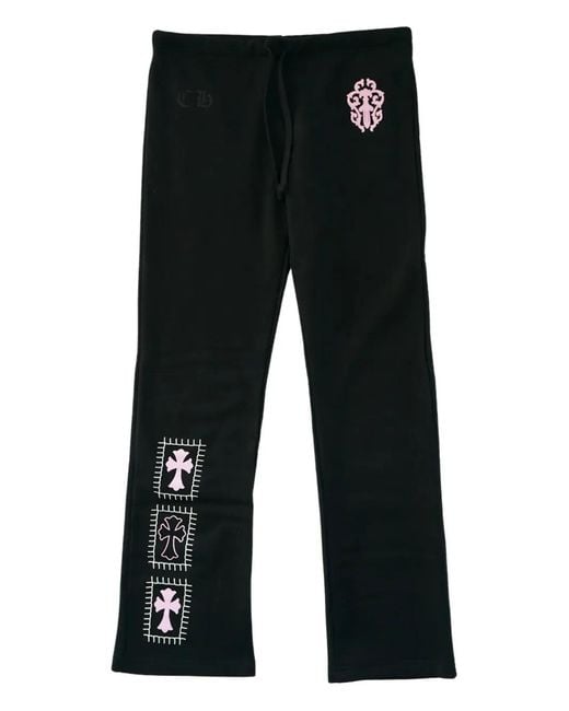 Chrome Hearts Black X Deadly Doll Pantalon De Jogging Imprimé for men