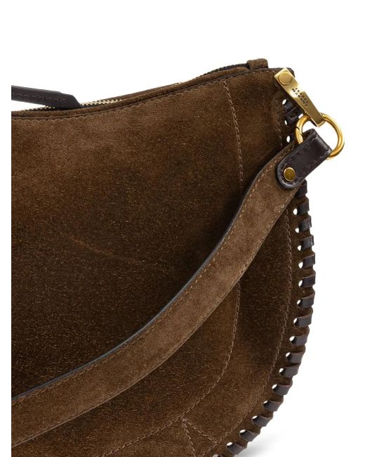 Isabel Marant Brown Oskan Soft Zip Shoulder Bag