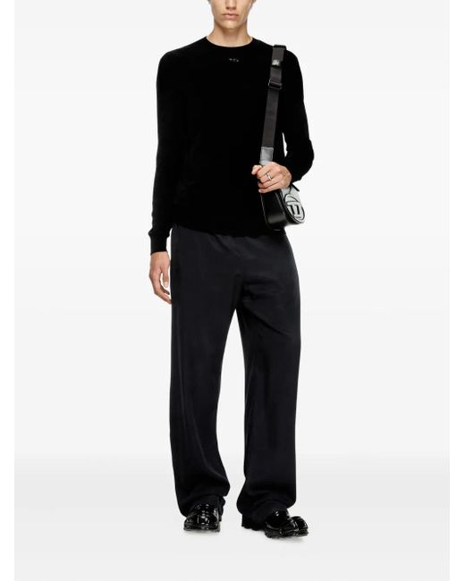 DIESEL Black Vieri Sweater for men