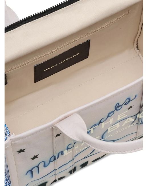 Marc Jacobs Blue Cabas Tote Médium