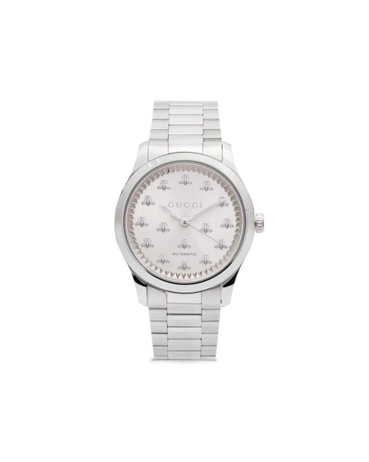 Gucci White G-timeless Multibee 38mm