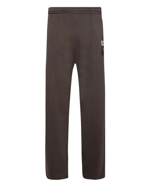 MM6 by Maison Margiela Gray Elasticated Waistband Trousers for men