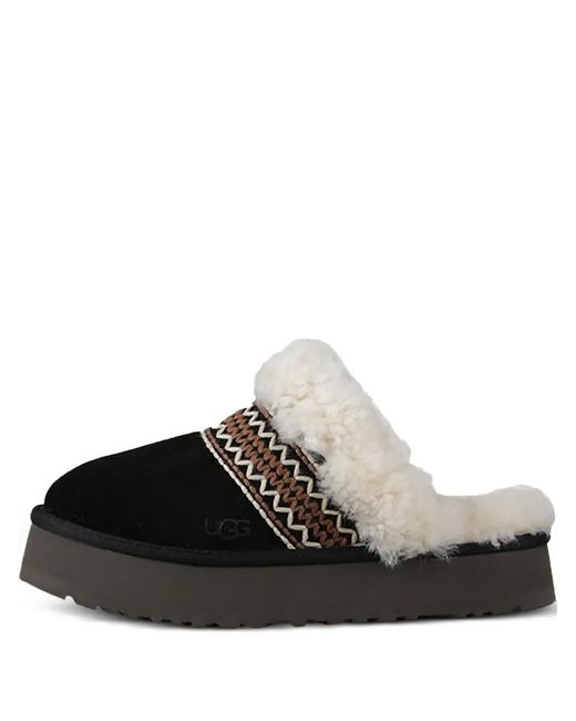 Ugg Brown Chaussons Disquette Atherson En Daim