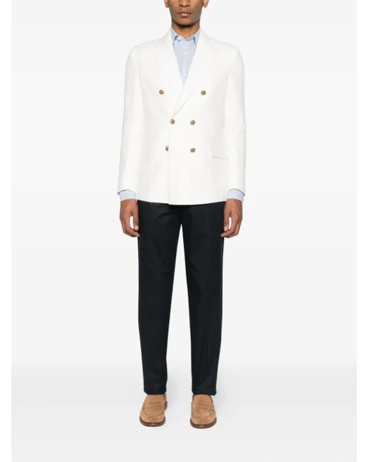 Zegna Black Tailored Trousers for men