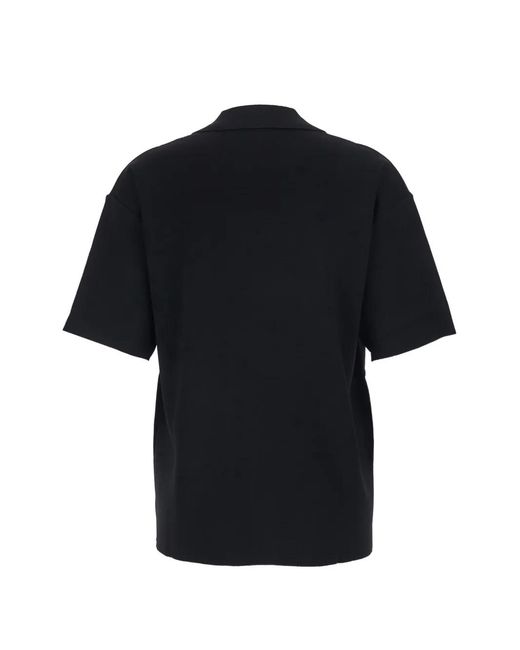 P.A.R.O.S.H. Black V-Neck Top