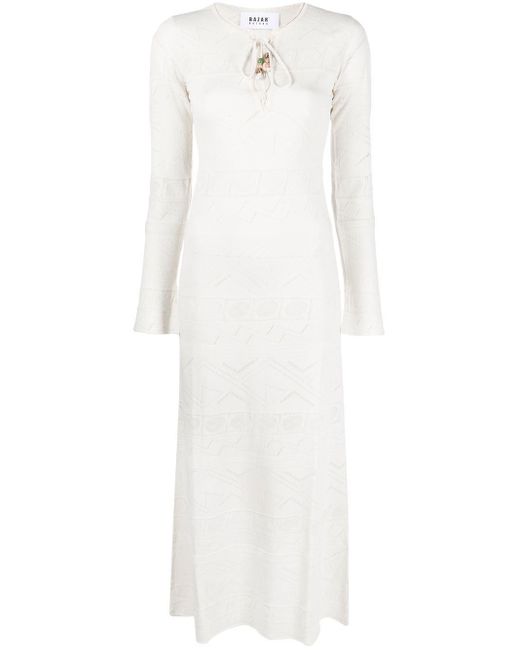 Bazar Deluxe Gestricktes Kleid in Weiß | Lyst AT